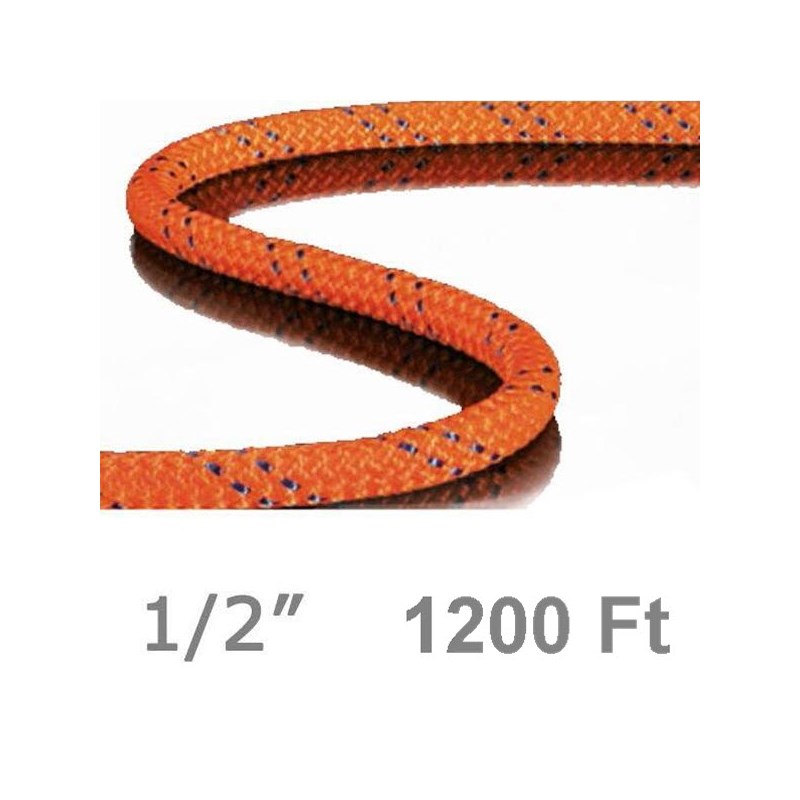 KMIII Rope 1/2in 1200 Orange